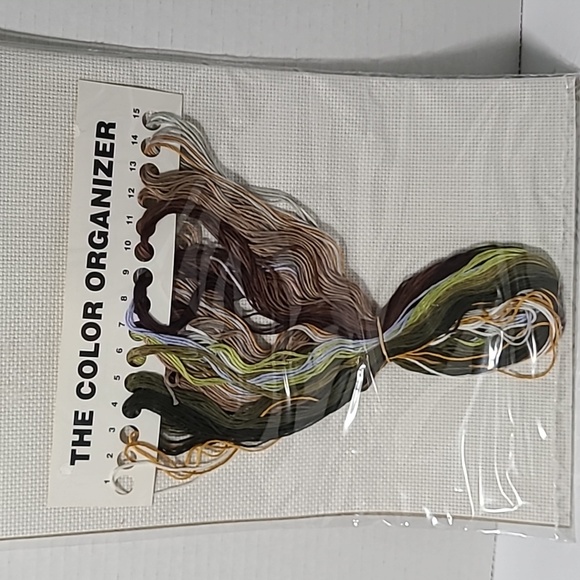 Simplicity Counted Cross Stitch Alpine Eagle by Lee Kromoschroeder - Picture 3 of 4